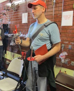 Blade Fencing Shop on 29th 'tween 7th and 8th - Foils in hand...